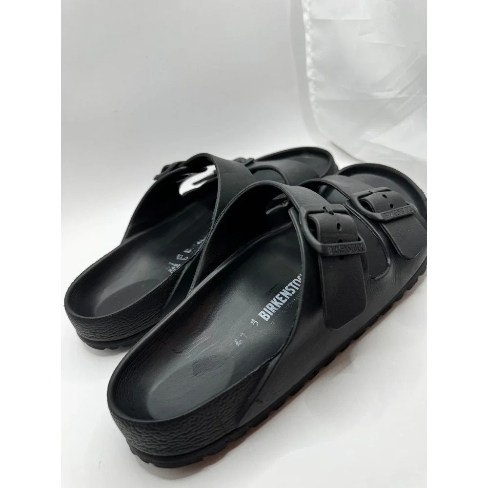 Birkenstock Arizona EVA Sandals Black Waterproof Slide Mens 8 Womens 10 EU 41